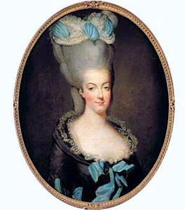 portrait of Marie Antionette of Austria